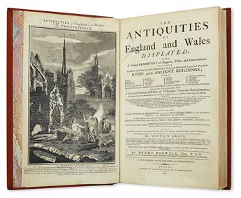 BOSWELL, HENRY; i.e. Francis Grose. Antiquities of England and Wales Displayed.